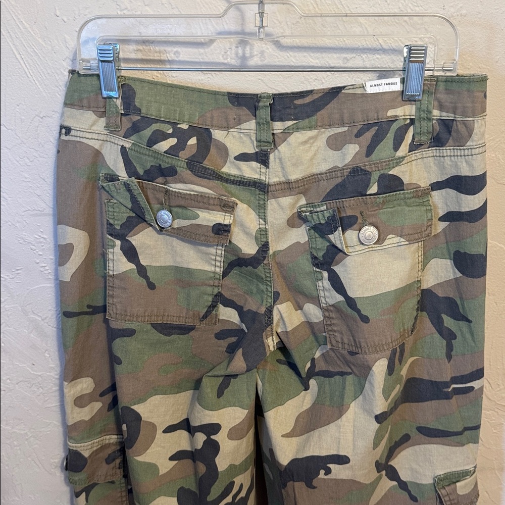Almost Famous Camouflage Pants size medium. Lower rise. - Picture 6 of 15